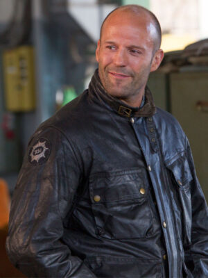 The Expendables Jason Statham Black Jacket