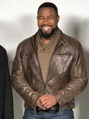 The Hard Way Michael Jai White Brown Jacket
