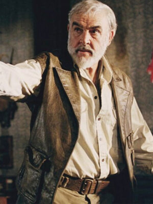 The League Of Extraordinary Gentlemen Sean Connery Brown Vest