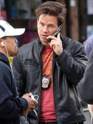 The Other Guys Mark Wahlberg Black Jacket