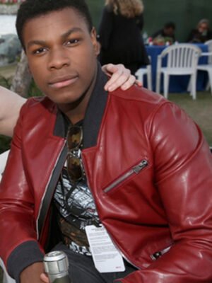 The Star Wars John Boyega Red Jacket