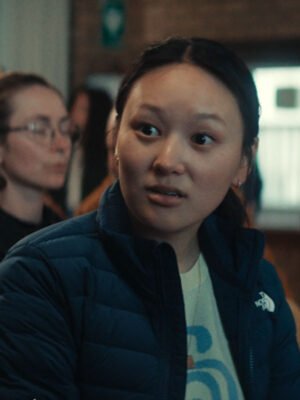 The Survivors Yerin Ha Blue Puffer Jacket