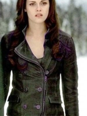 The Twilight Saga 2 Kristen Stewart Green Jacket
