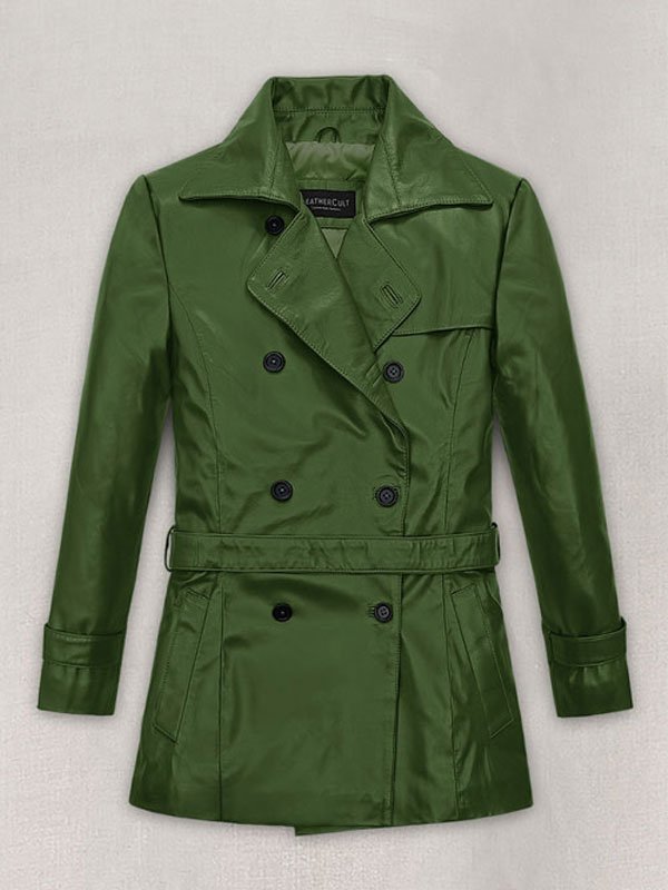 The Wolverine Svetlana Viktorovna Khodchenkova Green Jacket - Image 3