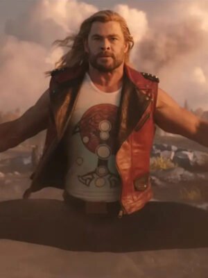 Thor Love and Thunder Chris Hemsworth Red Vest