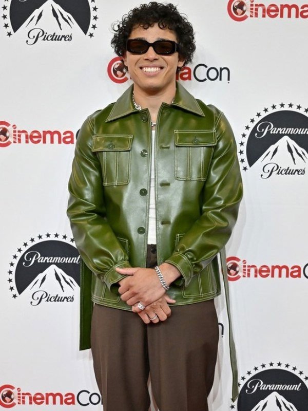 Transformers Rise of the Beasts Anthony Ramos Green Jacket