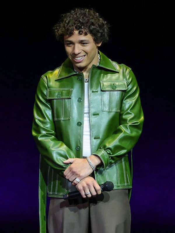 Transformers Rise of the Beasts Anthony Ramos Green Jacket - Image 2