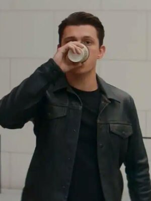 Uncharted Tom Holland Black Jacket