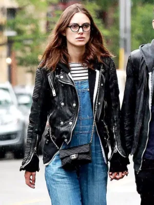Burberry Prorsum Keira Knightley Black Jacket