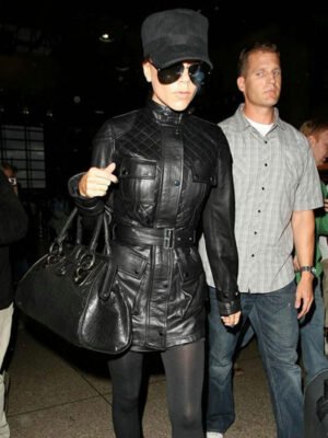 Victoria Beckham Black Trench Coat