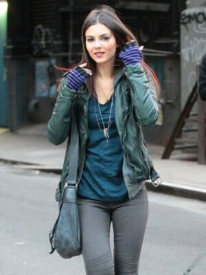 Eye Candy Victoria Justice Green Jacket