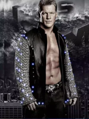 WWE Chris Jericho Light Up Black Jacket