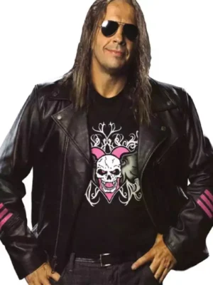 WWF Hitman Bret Black Jacket