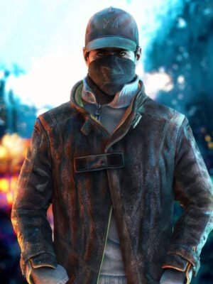 Watch Dogs Noam Jenkins Black Coat