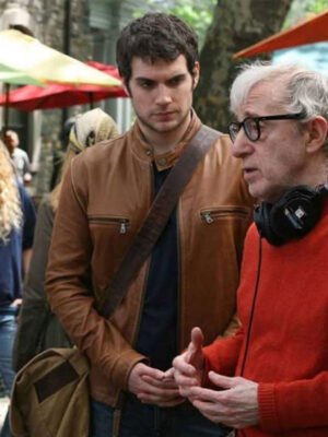 Whatever Works Henry Cavill Brown Jacket