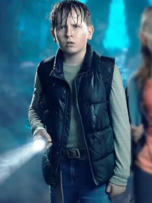 The Wildman of Shaggy Creek Hudson Hensley Blue Vest