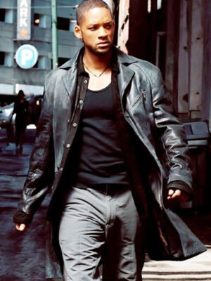 I Robot Will Smith Black Coat
