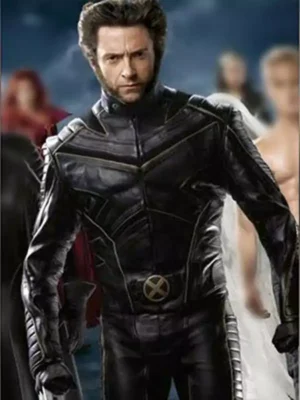 X Men Last Stand Hugh Jackman Black Jacket