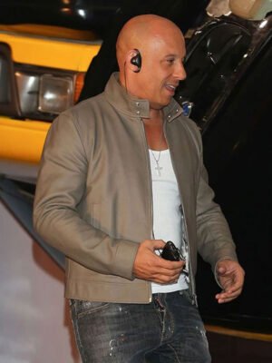 XXX Return of Xander Cage Movie Event Vin Diesel Gray Jacket