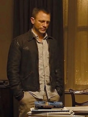 Skyfall Daniel Craig Green Jacket