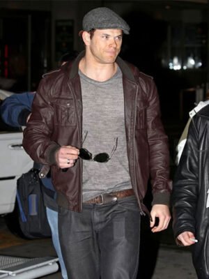Kellan Lutz Brown Jacket