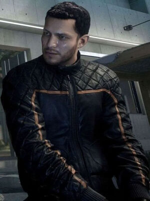 Battlefield Hardline Nicholas Mendoza Black Jacket