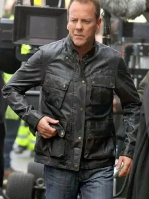 24 Live Another Day Kiefer Sutherland Black Jacket
