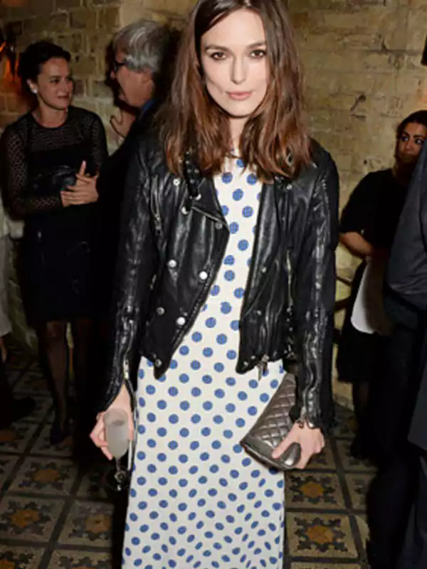 Burberry Prorsum Keira Knightley Black Jacket