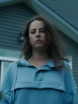 Adulthood Kaya Scodelario Blue Hoodie
