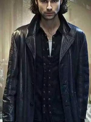 Being Human Aidan Turner Black Coat