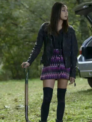 Being Human Meaghan Rath Black Jacket