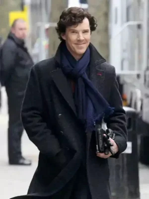 Sherlock Benedict Cumberbatch Black Coat