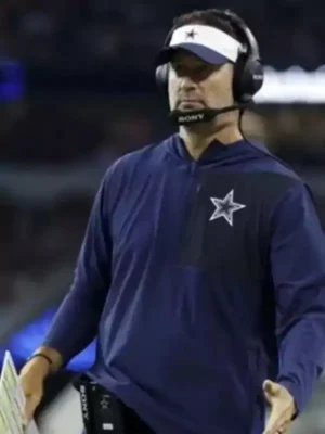 Brian Schottenheimer Blue Hoodie