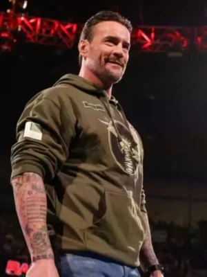 CM Punk Green Hoodie