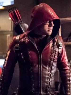 Arrow Colton Haynes Red Jacket