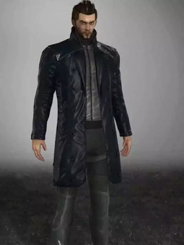 Deus Ex Human Revolution Adam Jensen Black Coat