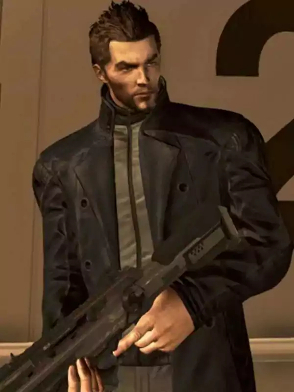 Deus Ex Human Revolution Adam Jensen Black Coat