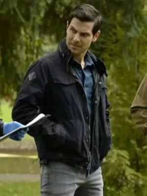 Grimm David Giuntoli Black Jacket