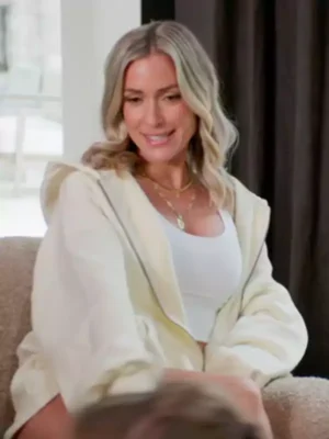 Honestly Cavallari Kristin Cavallari Off White Hoodie