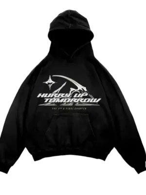 Hurry Up Tomorrow The Weeknd Black Hoodie