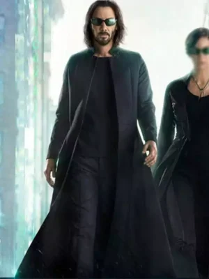 Matrix Keanu Reeves Black Coat