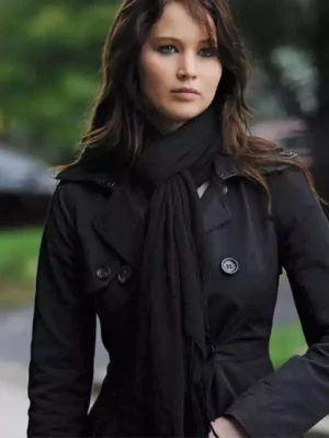 Silver Linings Playbook Jennifer Lawrence Black Coat