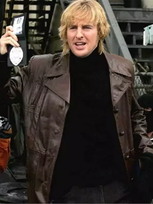 Starsky & Hutch Owen Wilson Brown Coat