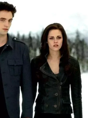 Twilight Saga Breaking Dawn Kristen Stewart Black Jacket