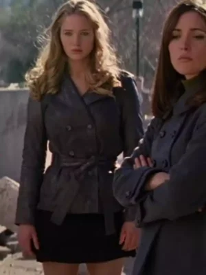 X-Men First Class Jennifer Lawrence Black Coat