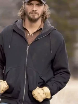 Yellowstone S05 Luke Grimes Black Hoodie