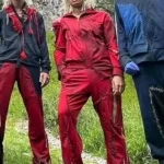 28 Years Later Erin Kellyman Red Tracksuit