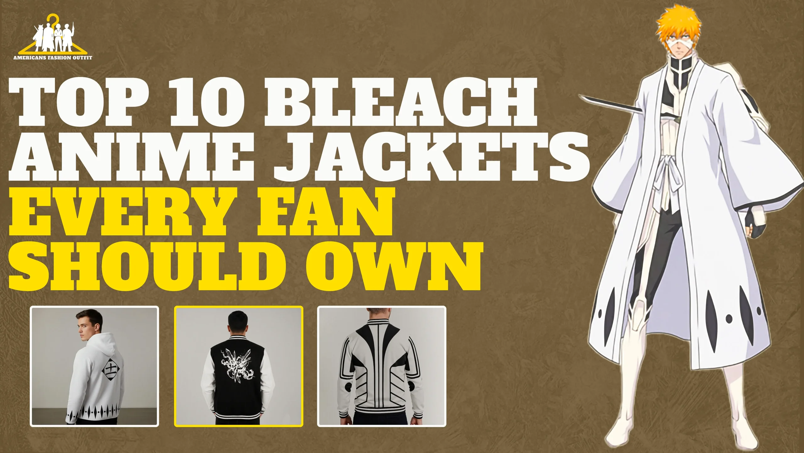 Top 10 Bleach Cosplay Costumes & Jackets Every Fan Should Own